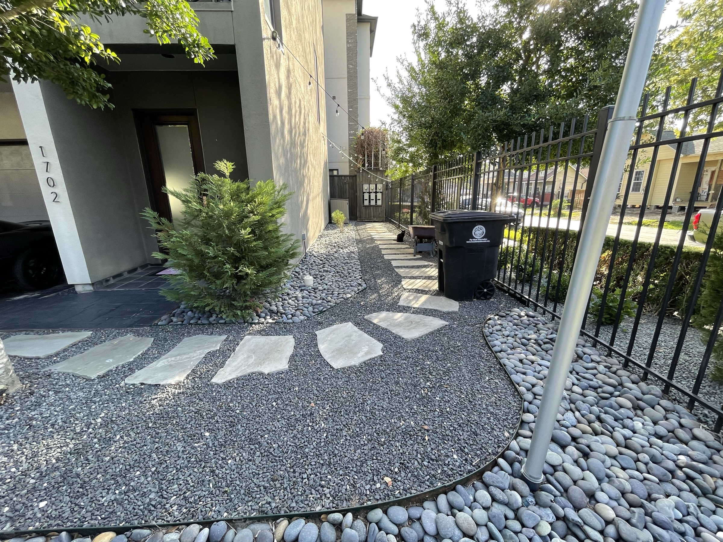 Driveway and walkway paving by Danny's Landscaping