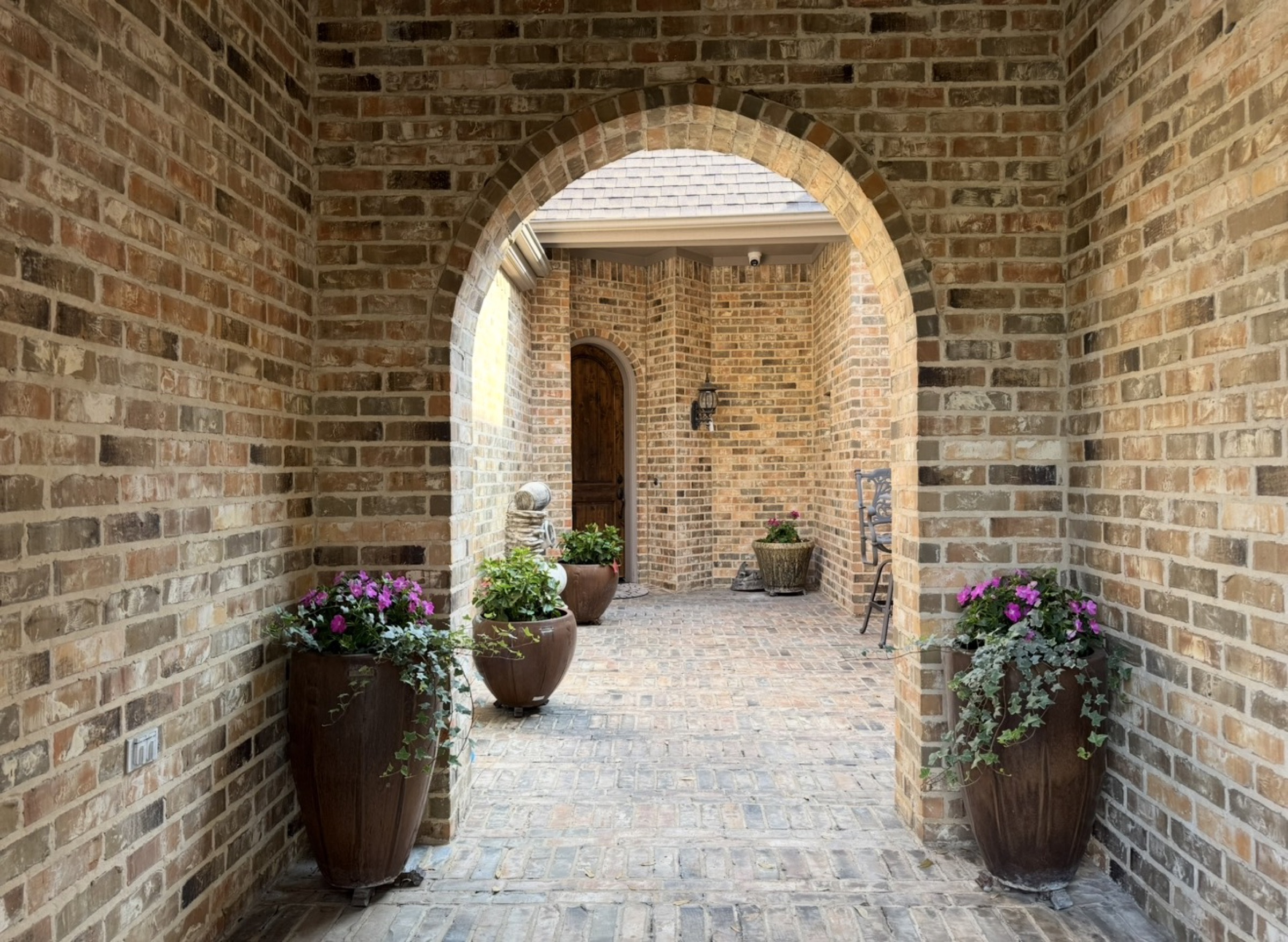 Garden decorations by Danny's Landscaping