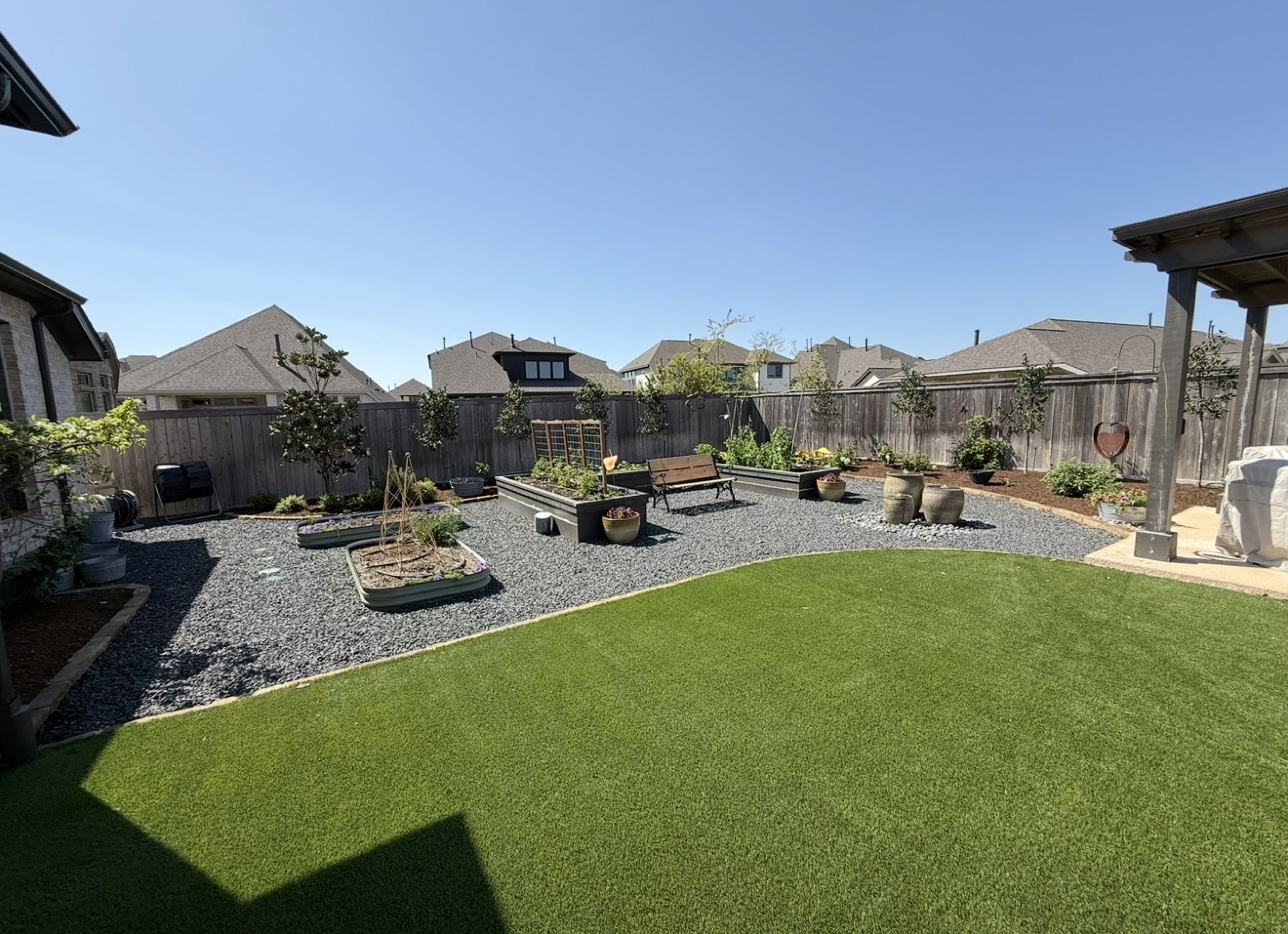 Artificial turf by Danny's Landscaping