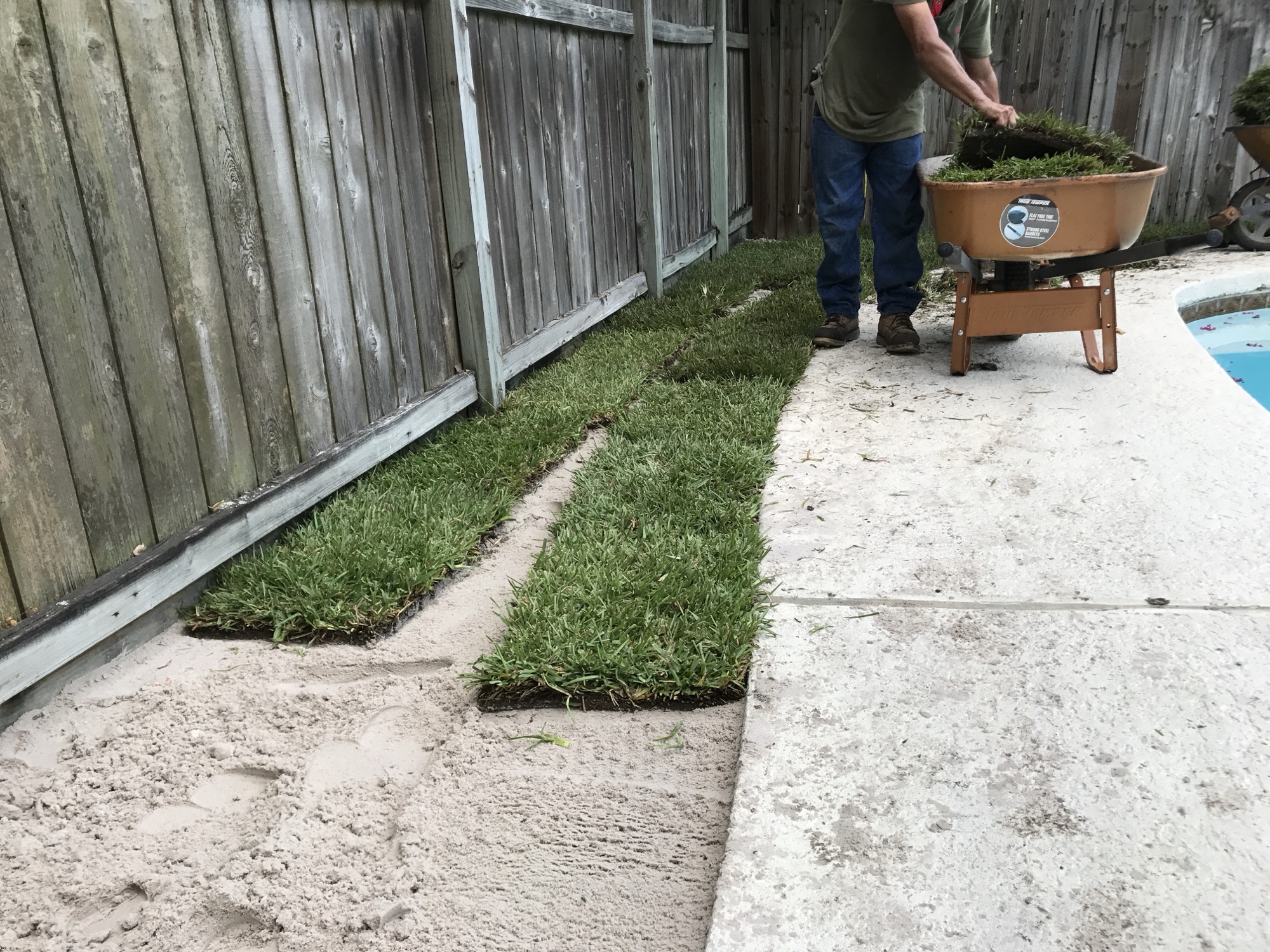 About Danny's Landscaping — Houston landscaping company installing sod and beds